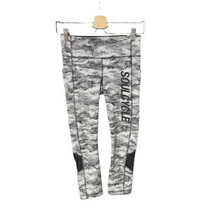 Lululemon x Soulcycle Pace Rival Crop Leggings Hazy Days Gray‎ Size 4